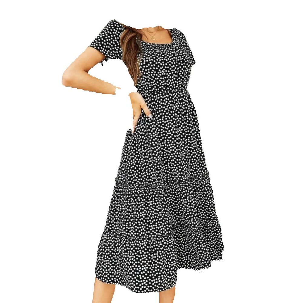 Ditsy floral align boutique dress